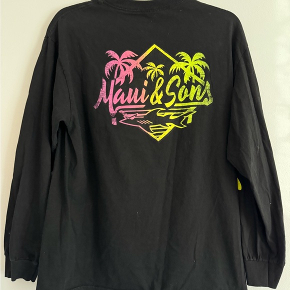 Maui Long Sleeve t Shirt size M - Picture 3 of 4